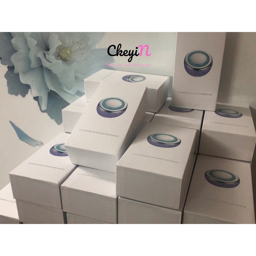 Máy Rửa Mặt Massage, Nâng Cơ, Trẻ Hóa Da, Đẩy Tinh Chất CkeyiN - Có Đèn Led | BigBuy360 - bigbuy360.vn