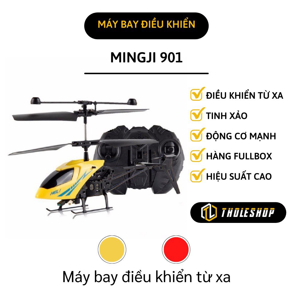 Trực Thăng điều khiển - Máy Bay Điều Khiển Từ Xa Cao Cấp động cơ mạnh mẽ sạc pin nhựa ABS an toàn 2562