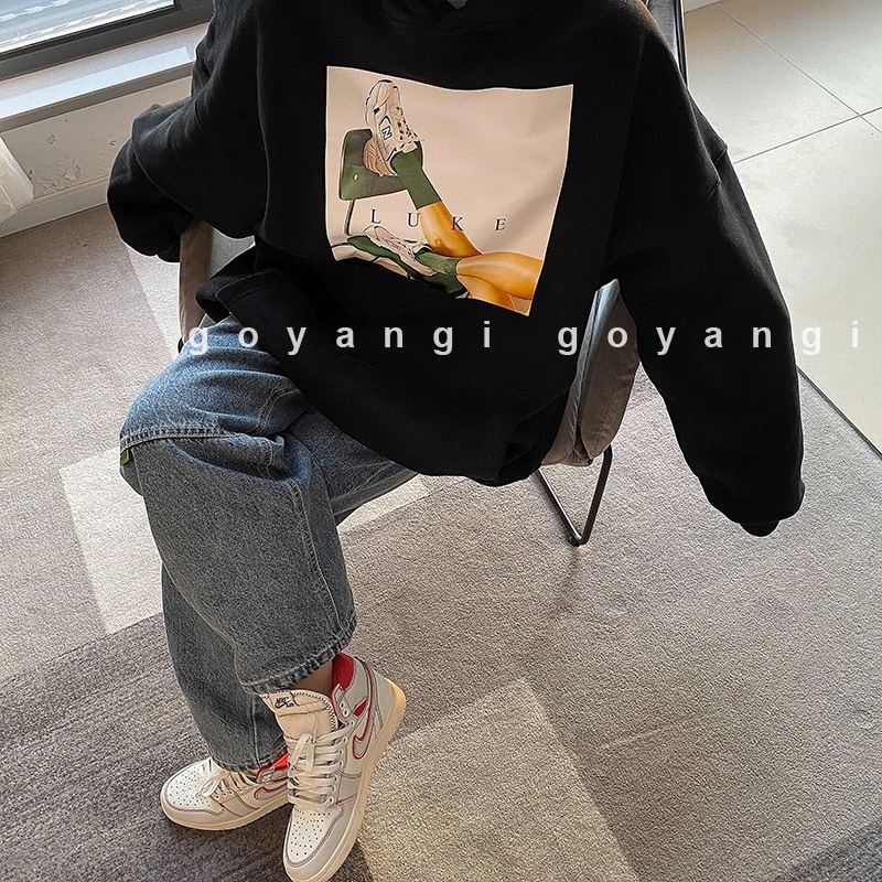 Áo Hoodie GYG Unisex Luke Ballance Form Rộng Oversize Phong Cách Hàn Quốc