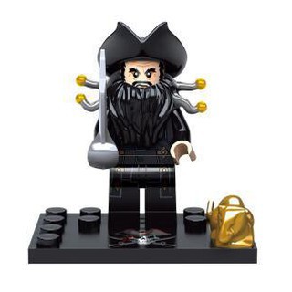 Xếp Hình Minifigures Các Nhân Vật Cướp Biển Vùng Caribe - Đồ Chơi Lắp Ráp non-lego KSZ518 [D1]