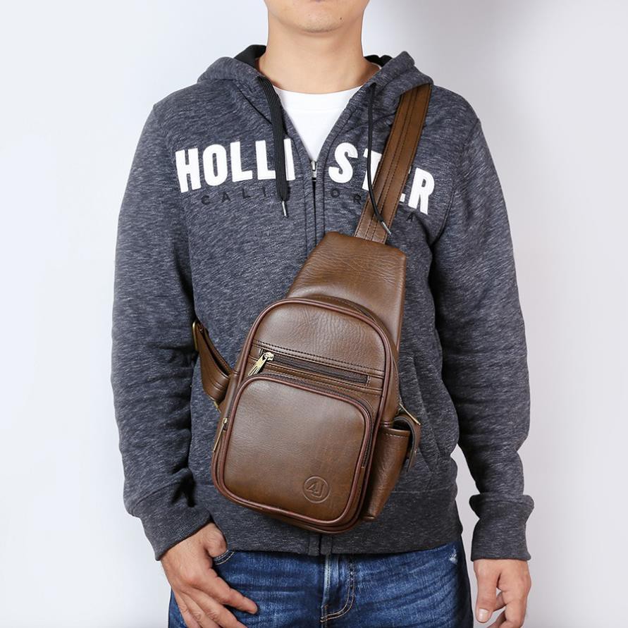 Túi Đeo Chéo Trước Ngực Cao Cấp Da Tổng Hợp Thời Trang [HÀNG  | BigBuy360 - bigbuy360.vn