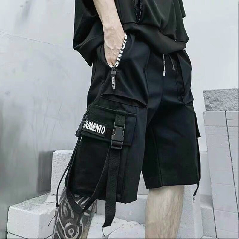 Quần Short Kaki Nam Nữ Túi Hộp Chất Unisex Chất Dày Dặn