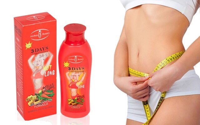 Sale 50 % Kem tan mỡ bụng 3day Trà Xanh & Ớt