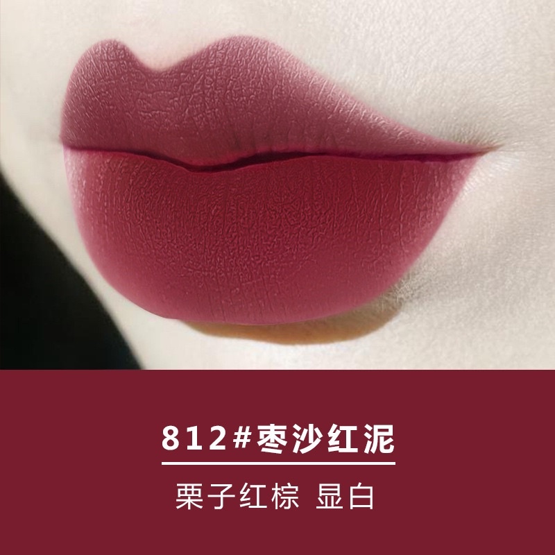 ❤️Son nhung lì hình gấu CVZ chất son nhung mịn rất mềm môi chống nước lâu trôi màu đẹp không khô môi