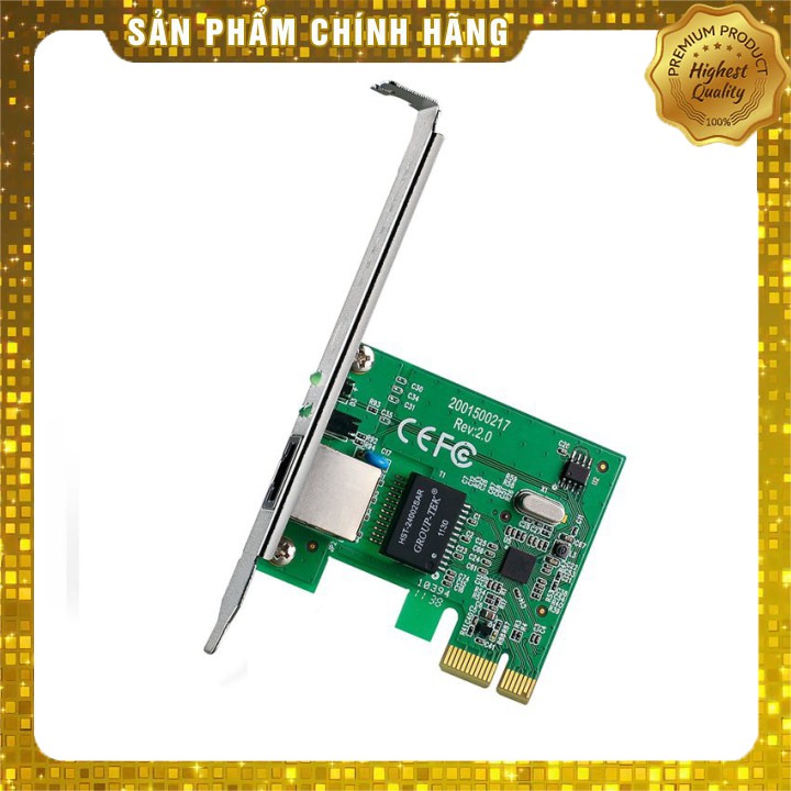 CARD MẠNG LAN CHÍNH HÃNG (XẢ KHO) CARD PCI EXPRESS TO LAN MAIN H61 LIÊN KẾT TỐC ĐỘ MẠNG CỰC NHANH  BẢO HÀNH 12 THÁNG.CPL