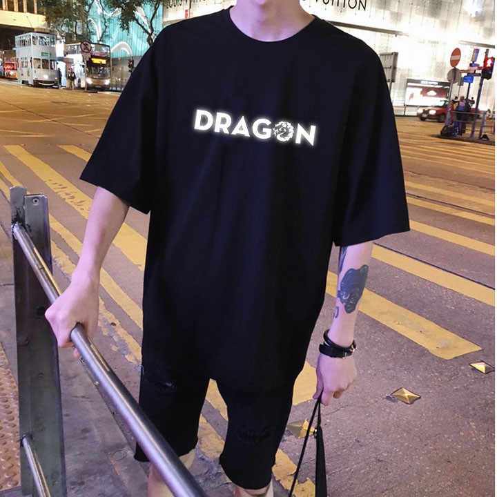 (CÓ VIDEO)ÁO THUN PHẢN QUANG TAY LỠ NAM NỮ RỒNG