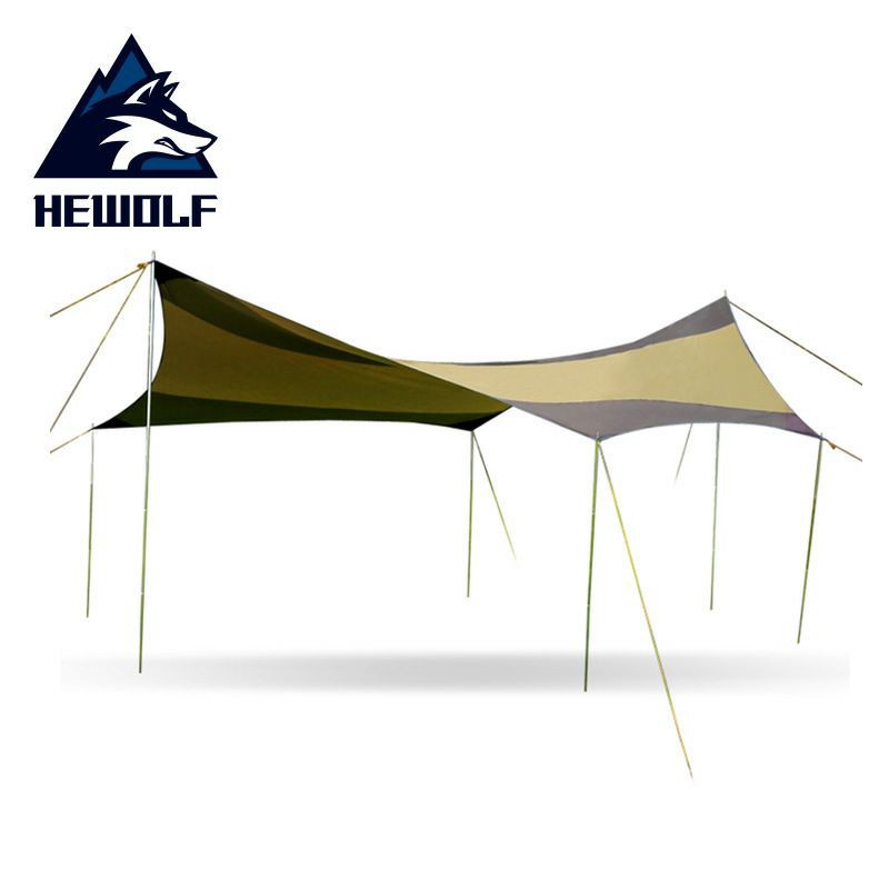 Tăng Bạt che nắng mưa Camping Hewolf (Size lớn)
