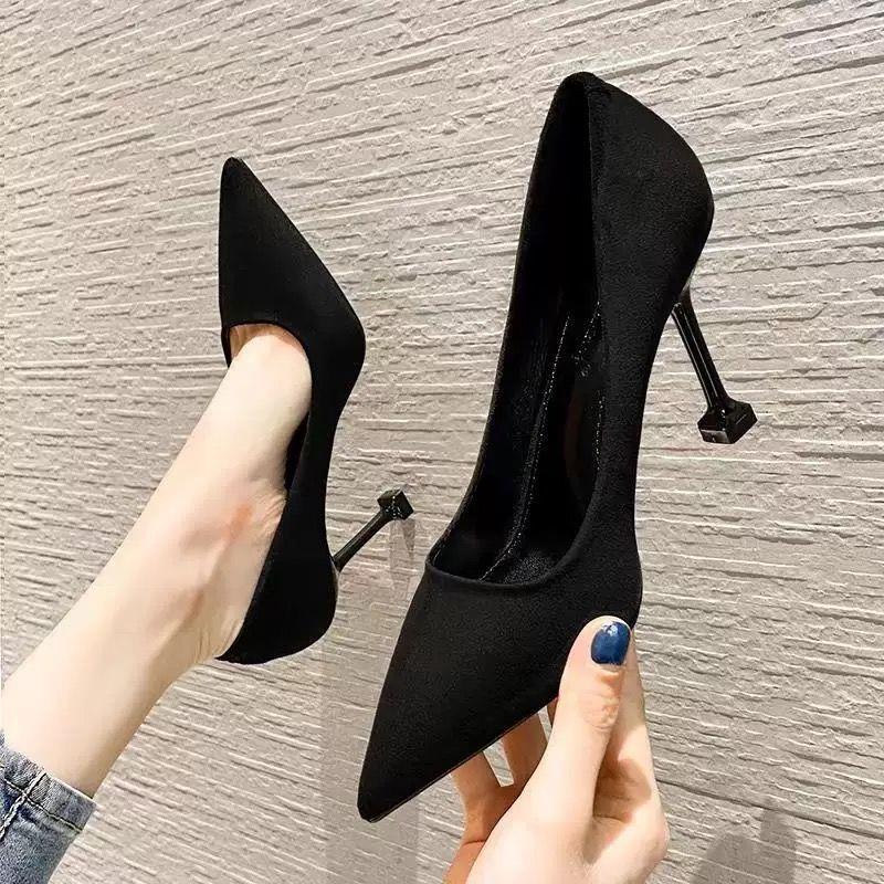 Giày Cao Gót Mũi Nhọn Thời Trang Công Sở Cho Nữ