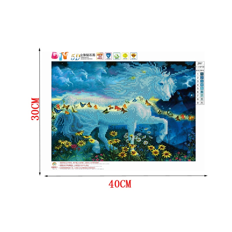 Bộ Tranh Đính Đá 5D Họa Tiết Động Vật Dễ Thương Độc Đáo DIY Dùng Trang Trí Nhà Cửa