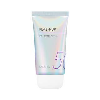 Kem Chống Nắng Bắt Sáng Da Missha Flash Up SPF 50+ PA++++ 50ml về hàng SALE 50% (Bill mua ảnh bên cạnh)