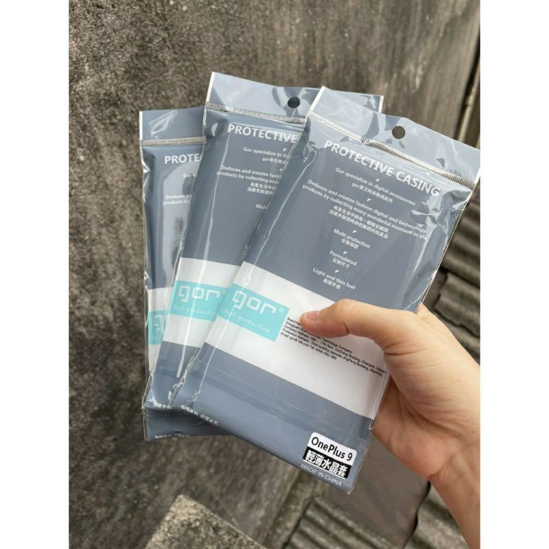 OnePlus 9 Pro/oneplus 9_Ốp lưng dẻo Silicon Gor trong suốt.