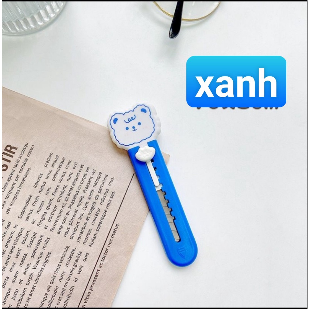 Dao rọc giấy hình GẤU dễ thương