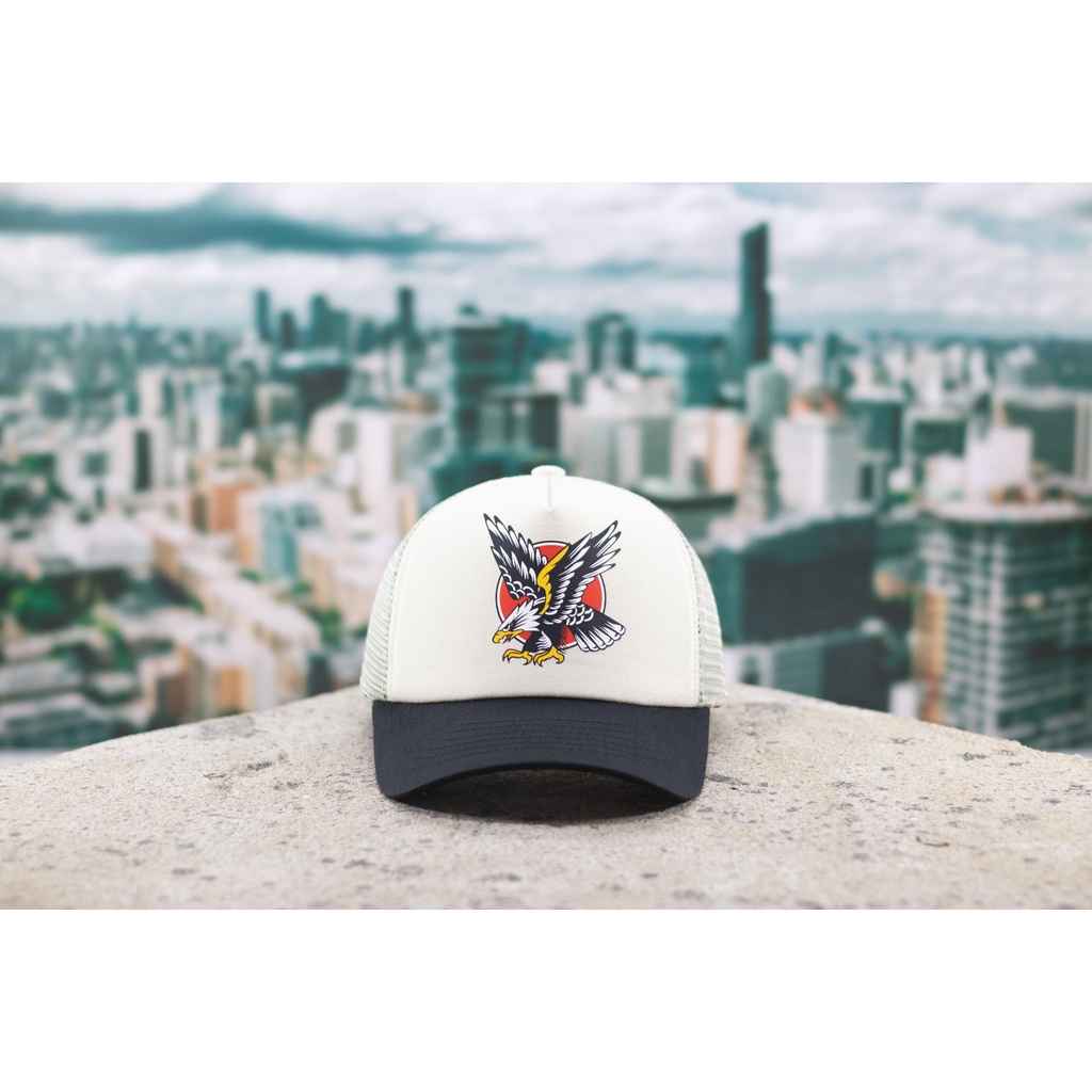 Nón Simplicity. "OSL" Trucker Cap  Logo In nhiệt- Logo Chim Đại Bàng. Logo Hổ. Logo Rắn Hổ Mang.