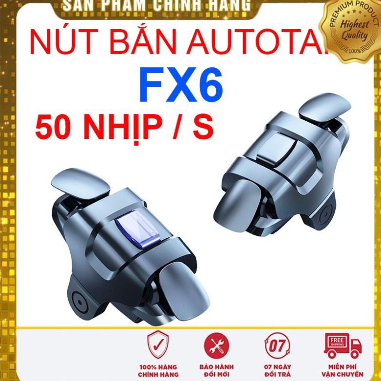 Nút bắn Pubg Fx6 ❤️ Freeship ❤️ Auto Tap 50/52 nhịp trên giây KHÔNG DÙNG PHẦN MỀM giá rẻ nhất