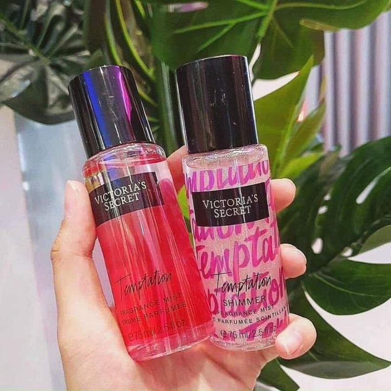 Combo 2 chai xịt thơm toàn thân body mist 75ml, nước hoa nữ thơm lâu | Thế Giới Skin Care