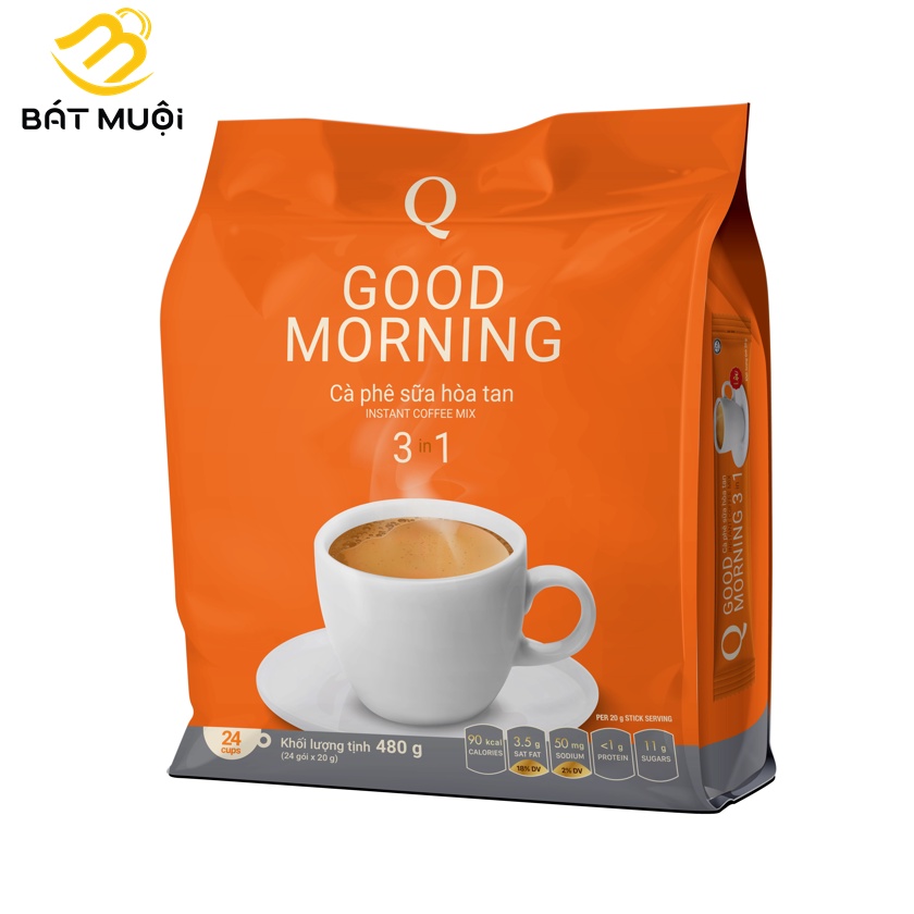 Cà phê Sữa Good Morning TRẦN QUANG 480g