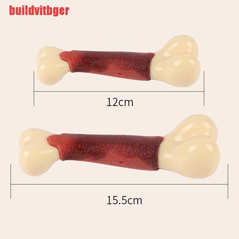 {buildvitbger}Pet Dog Toy Dog Bone Toy Beef/Bacon Fragrant Pet Chew Toy New Toys for Dogs IDS