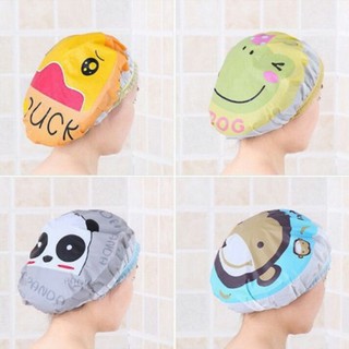 Mũ trùm đầu tóc khi tắm - Chống nước khi tắm, dưỡng tóc, trang điểm (Màu ngẫu nhiên)