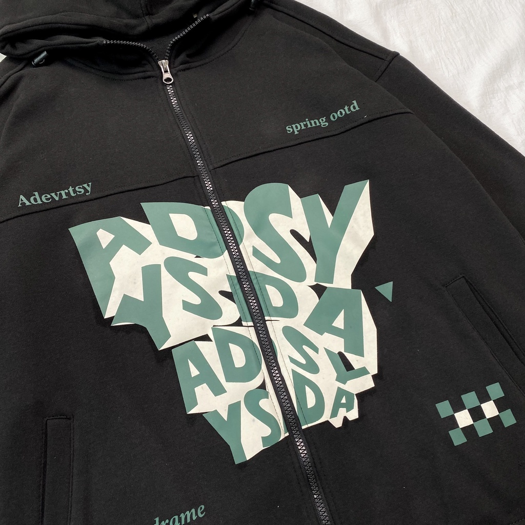 Áo Khoác Hoodie Form Rộng Unisex ZAZY Vải Nỉ Bông Dày Dặn - Tuni Store