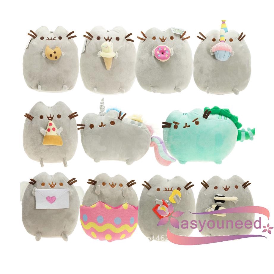 Mèo Pusheen nhồi bông 7inch với nhiều kiểu dáng xinh xắn tùy chọn