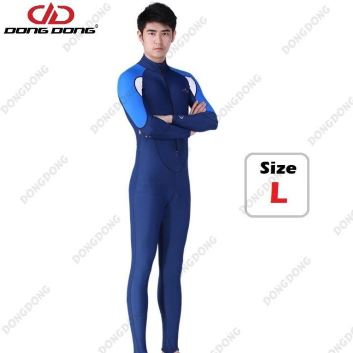 Quần áo lặn biển dài tay NAM - Size L, cản tia UV 99% (UPF50+), chống nắng cao cấp - DONGDONG  ཾ '