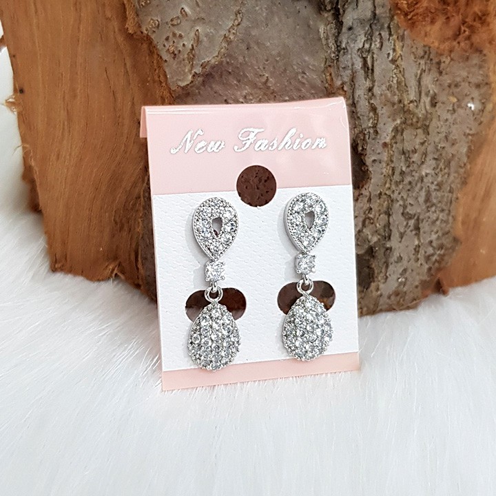 Bông tai đính nhiều đá BZ1078