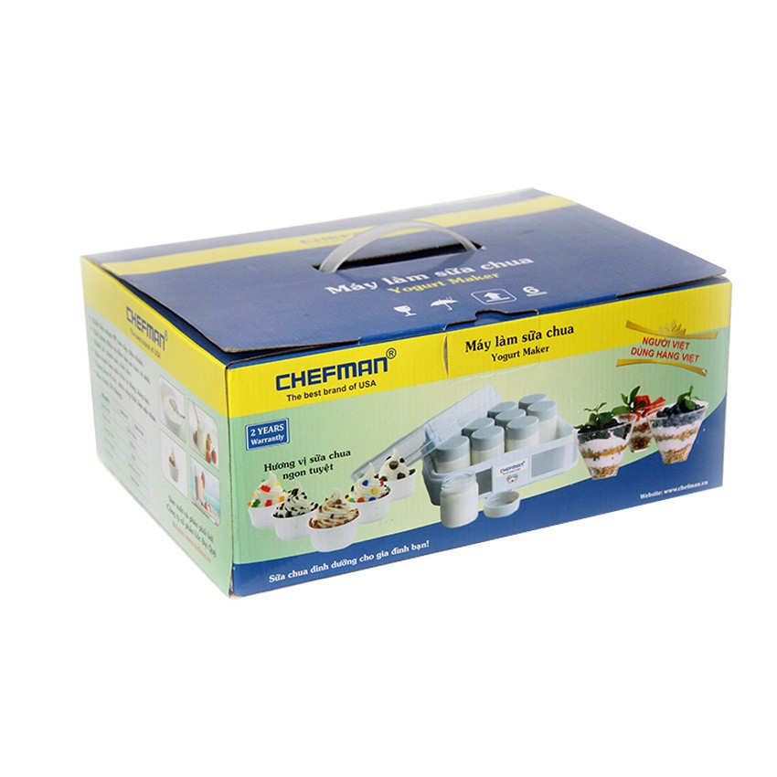 [HÀNG CHÍNH HÃNG] Máy làm sữa chua chefman CM-311T