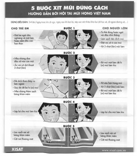 XISAT XỊT MŨI TRẺ EM