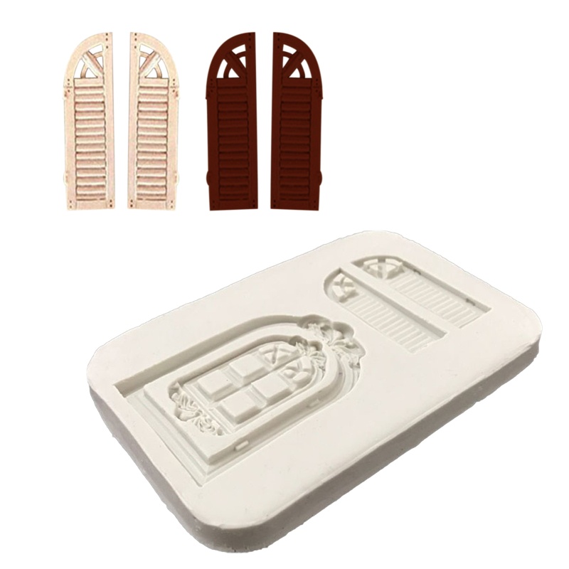 Khuôn Silicone Làm Bánh Hình Cửa Sổ Độc Đáo