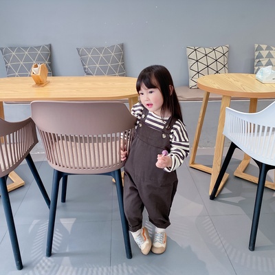 Yếm dài kaki style Hàn Quốc cho bé gái bé trai size 80-140