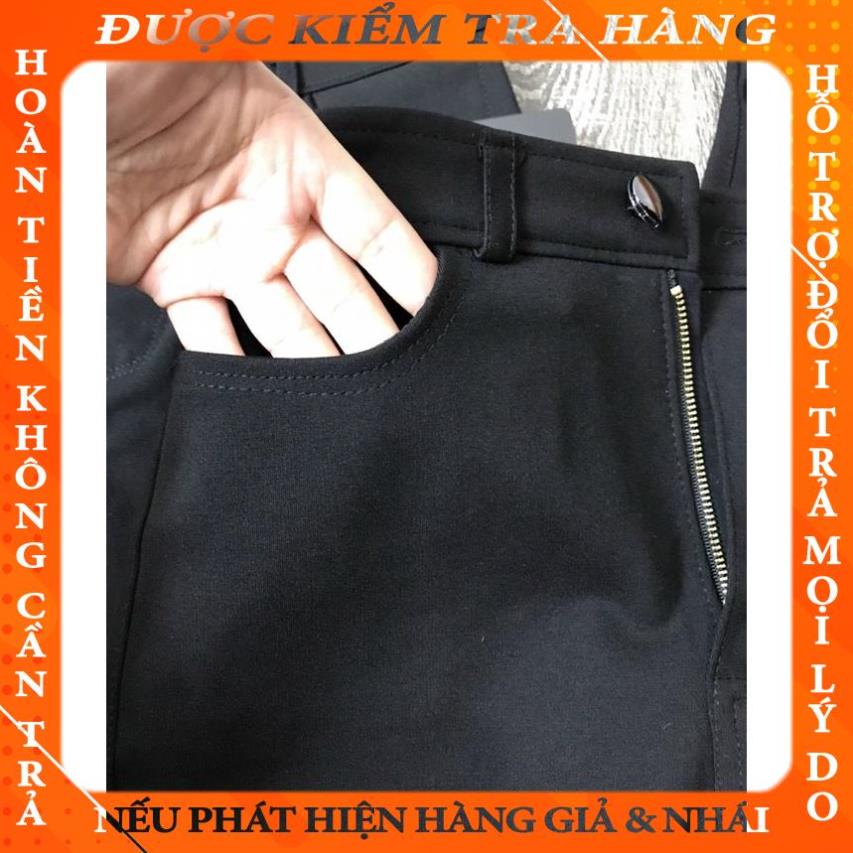 Quần tregging nữ lưng cạp cao dài dáng Susana thun ôm bó legging skinny rthangha