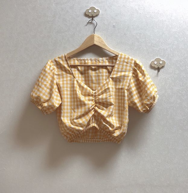 Áo croptop caro siêu hot ảnh thật 100%