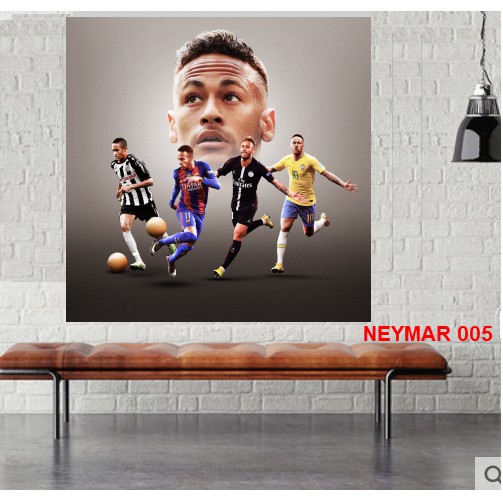 Poster decal dán tường cầu thủ Neymar