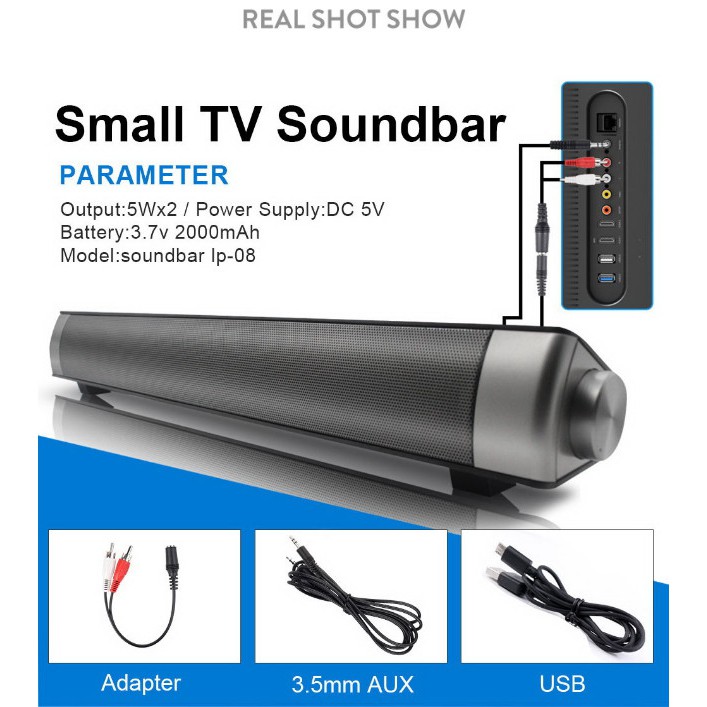 Loa siêu trầm thanh ngang cao cấp Soundbar Brilliant IP08 The Royal's Shopee Việt Nam