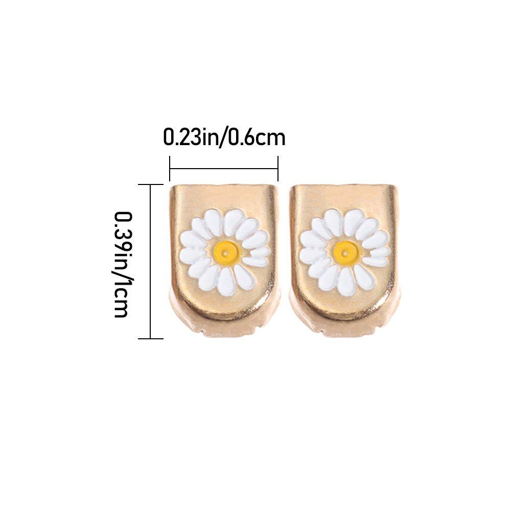 Set 10 Đầu Khóa Dây Giày Bằng Kim Loại Nhiều Màu Sắc DIY