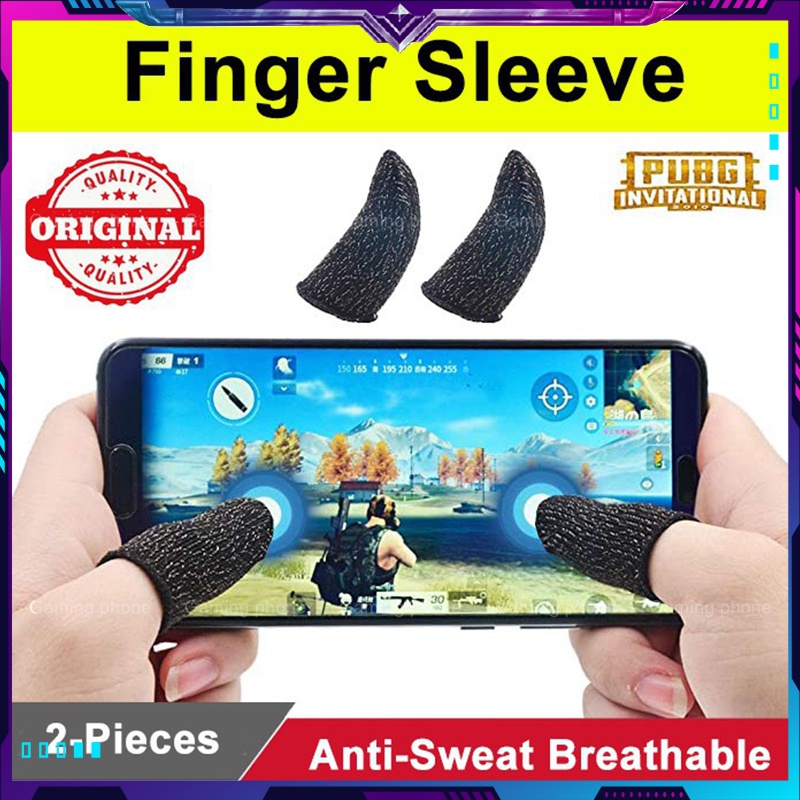 Bộ bao 2 ngón tay chơi game Mobile 😍Freeship😍 Bao ngón tay chơi game Pubg Mobile - Nút bắn Pubg
