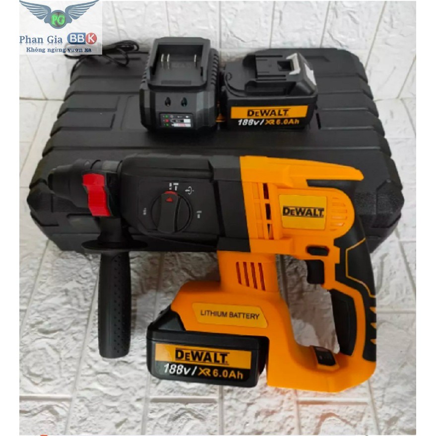 KHOAN BÊ TÔNG DEWALT 188V 2 PIN