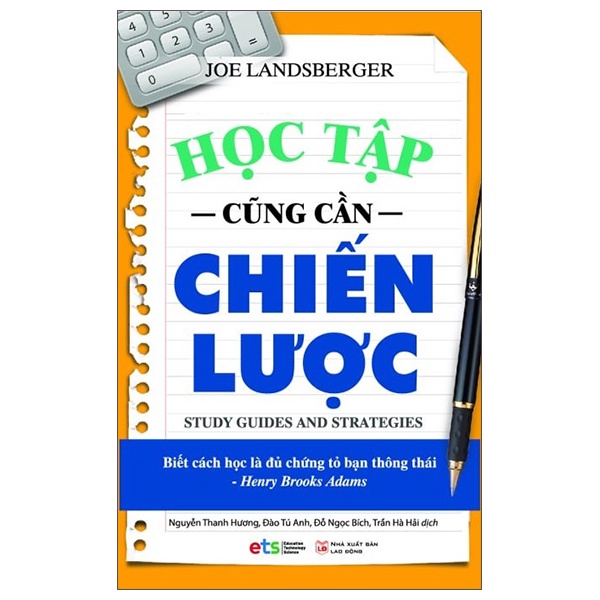 Sách - Học Tập Cũng Cần Chiến Lược