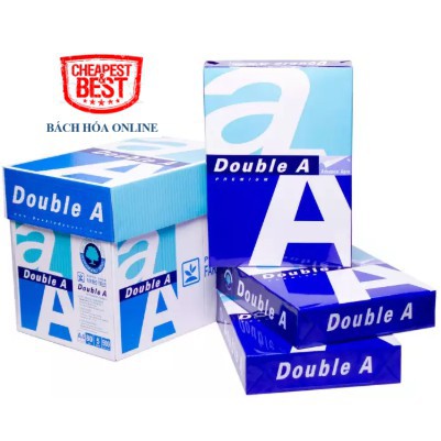 Giấy in A4 Double A ĐL 70  - Đủ 500 tờ hoặc Lẻ 50 tờ