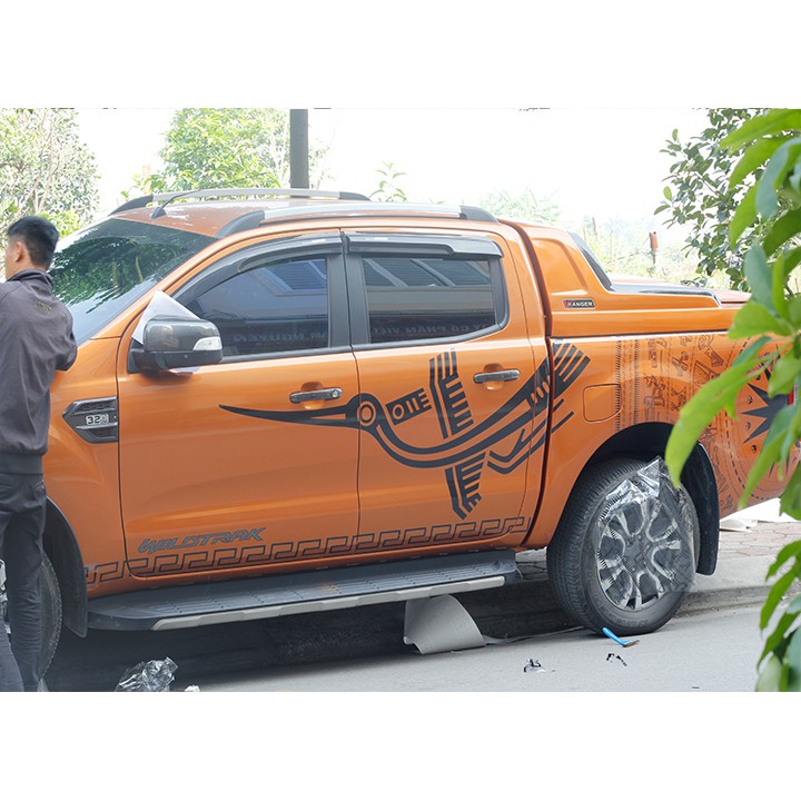 Tem dán sườn xe ford ranger