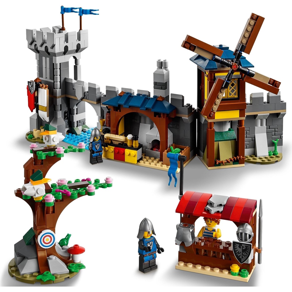 LEGO Creator 31120 Lâu đài Trung cổ 3-trong-1