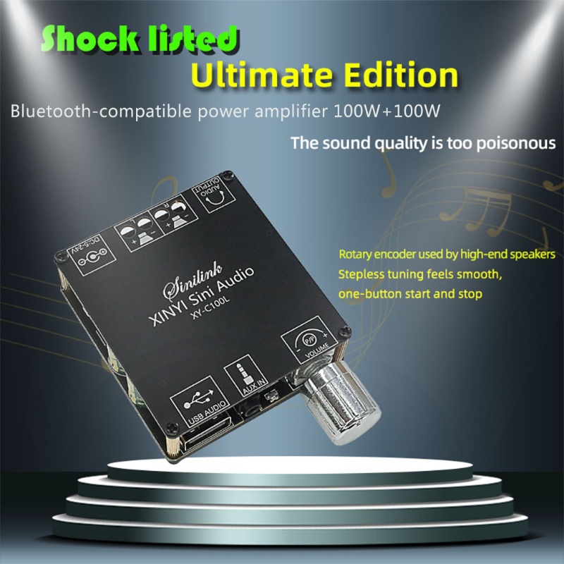 Bảng Mạch Khuếch Đại Tín Hiệu Bluetooth 200W DC6-24V Cho Điện Thoại
