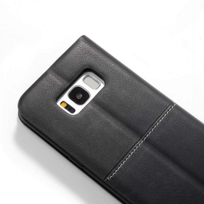 Bao da Samsung S8+ dạng ví có ngăn để thẻ và tiền | BigBuy360 - bigbuy360.vn