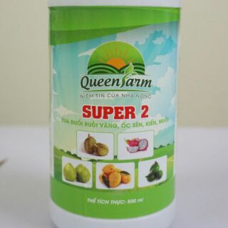 Chế phẩm sinh học Superfarm 2 - Xua đuổi ruồi vàng, ốc sên và côn trùng