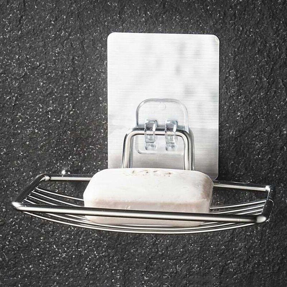 Giá Đỡ Xà Phòng Gắn Tường Bằng Thép Không Gỉ