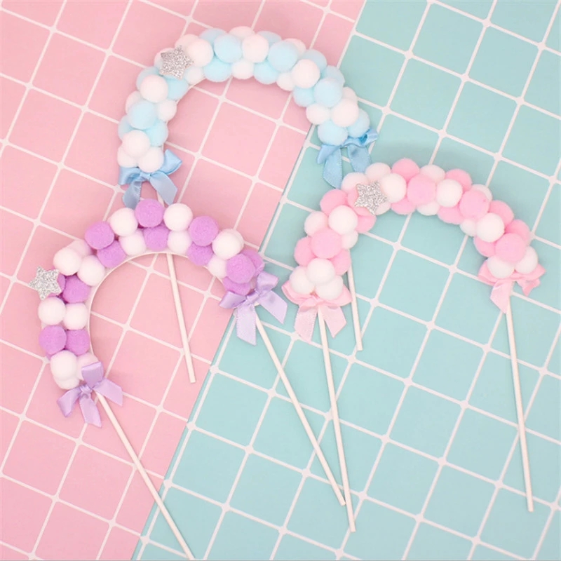 Phụ Kiện Cắm Trang Trí Bánh Kem Sinh Nhật Hình Kỳ Lân Dễ Thương