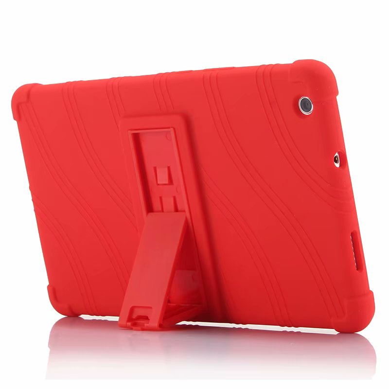 Ốp Máy Tính Bảng Silicon Mềm Có Giá Đỡ Chống Sốc Cho Huawei MediaPad M3 Lite 8 M5 M6 8.4 T3 8.0 MatePad T8