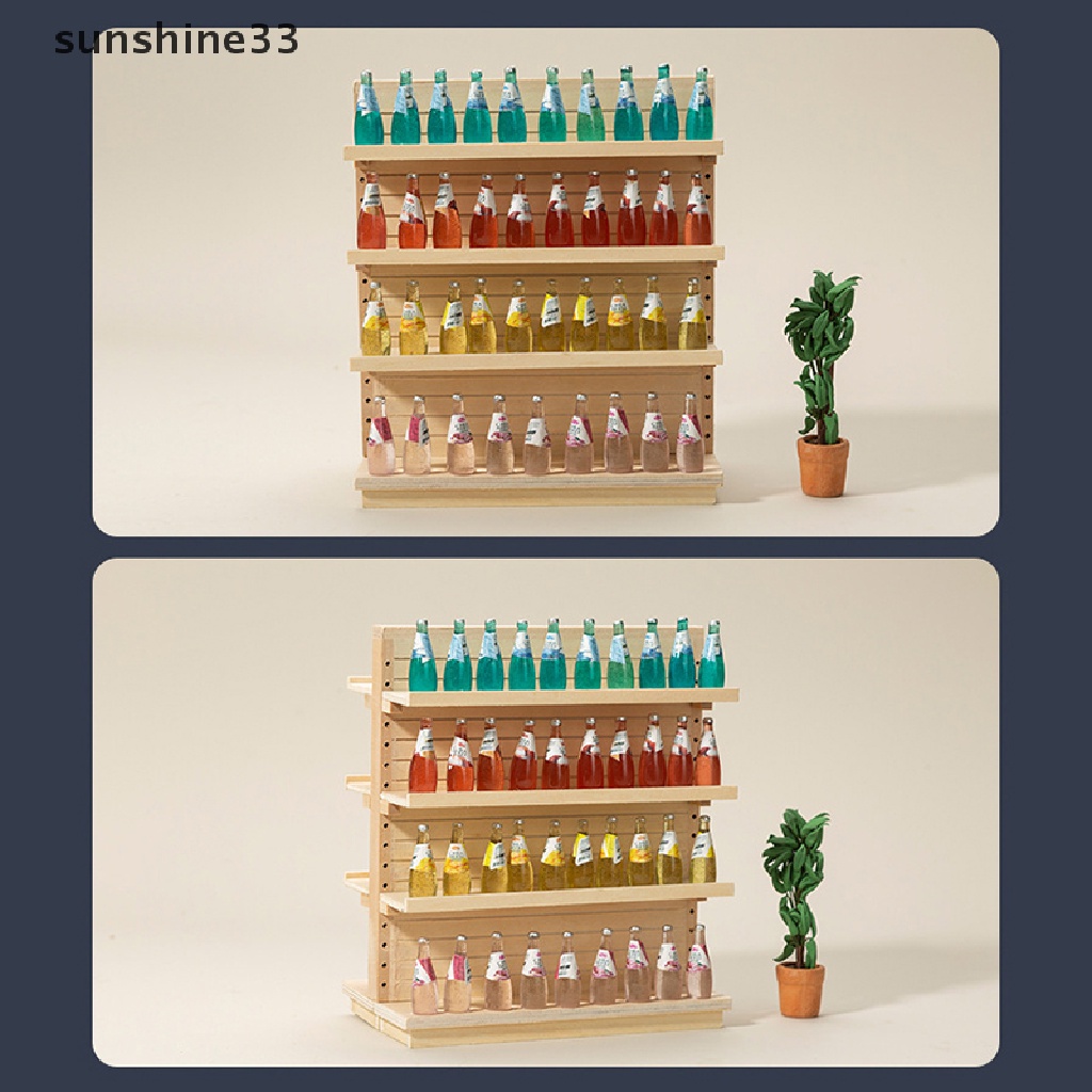 Kệ Để Đồ Hai Mặt Mini Tỉ Lệ 1: 12 Trang Trí Nhà Búp Bê