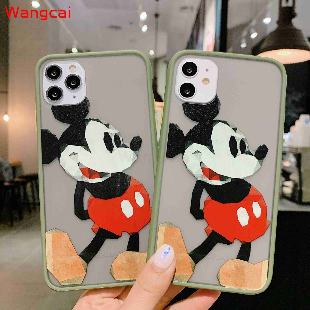 Ốp điện thoại PC cứng mặt nhám trong suốt in hoạt hình cho Samsung Galaxy S20 S20+ S10 S10+ S9 S9+ Note 10+ Plus 10 9 8 | BigBuy360 - bigbuy360.vn