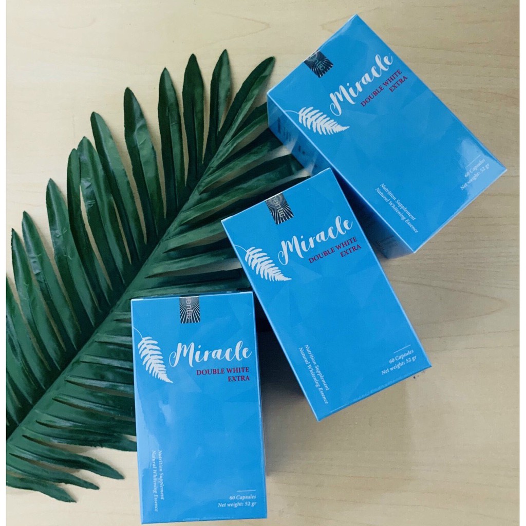 [CHÍNH HÃNG] Viên Uống Sáng Da Miracle Chống Nắng, Trắng Da, Giảm Thâm Nám Da, Nếp Nhăn lọ 60v | BigBuy360 - bigbuy360.vn